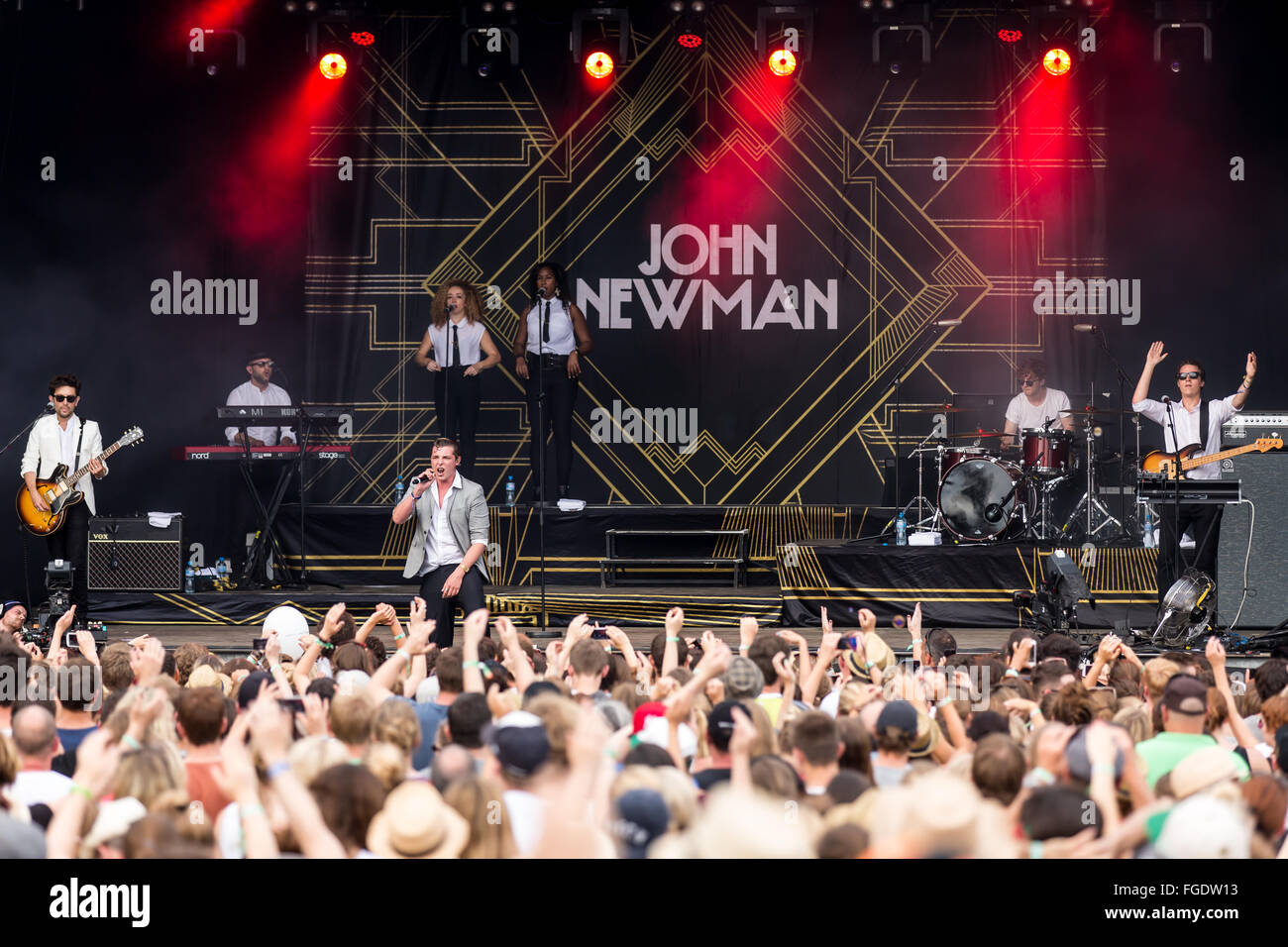 John Newman Stockfoto