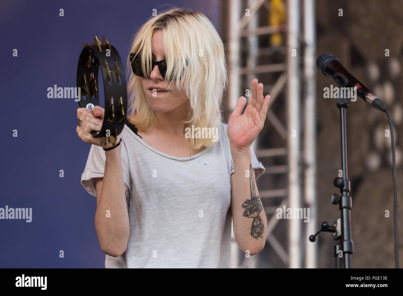 Samt zwei Streifen Stockfoto