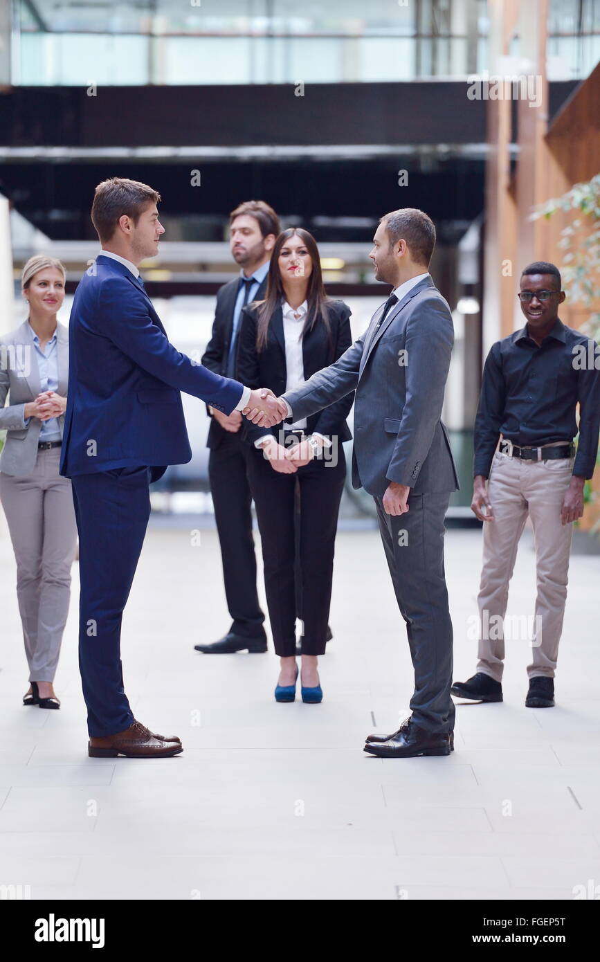 Business-Menschen-Gruppe Stockfoto