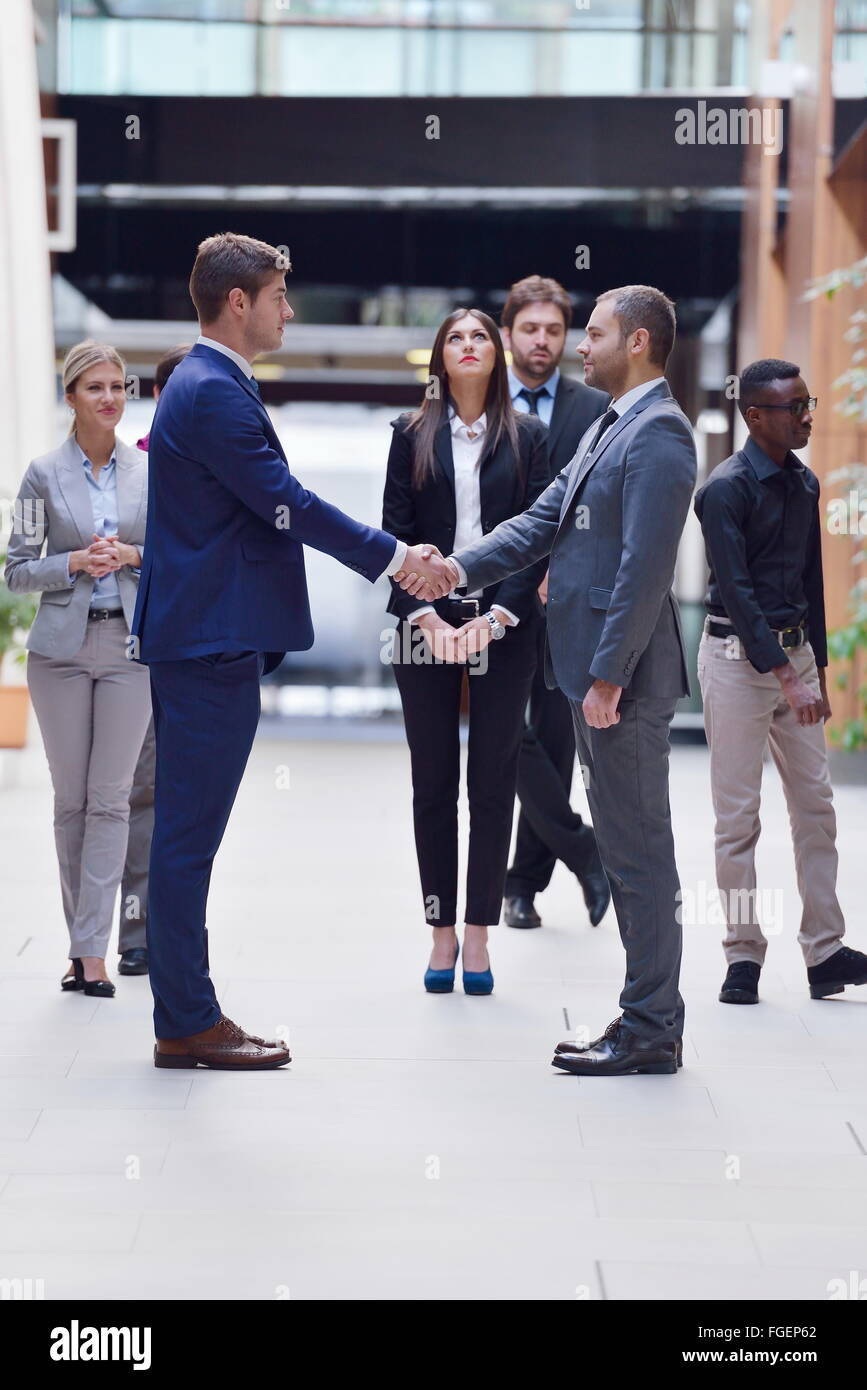 Business-Menschen-Gruppe Stockfoto