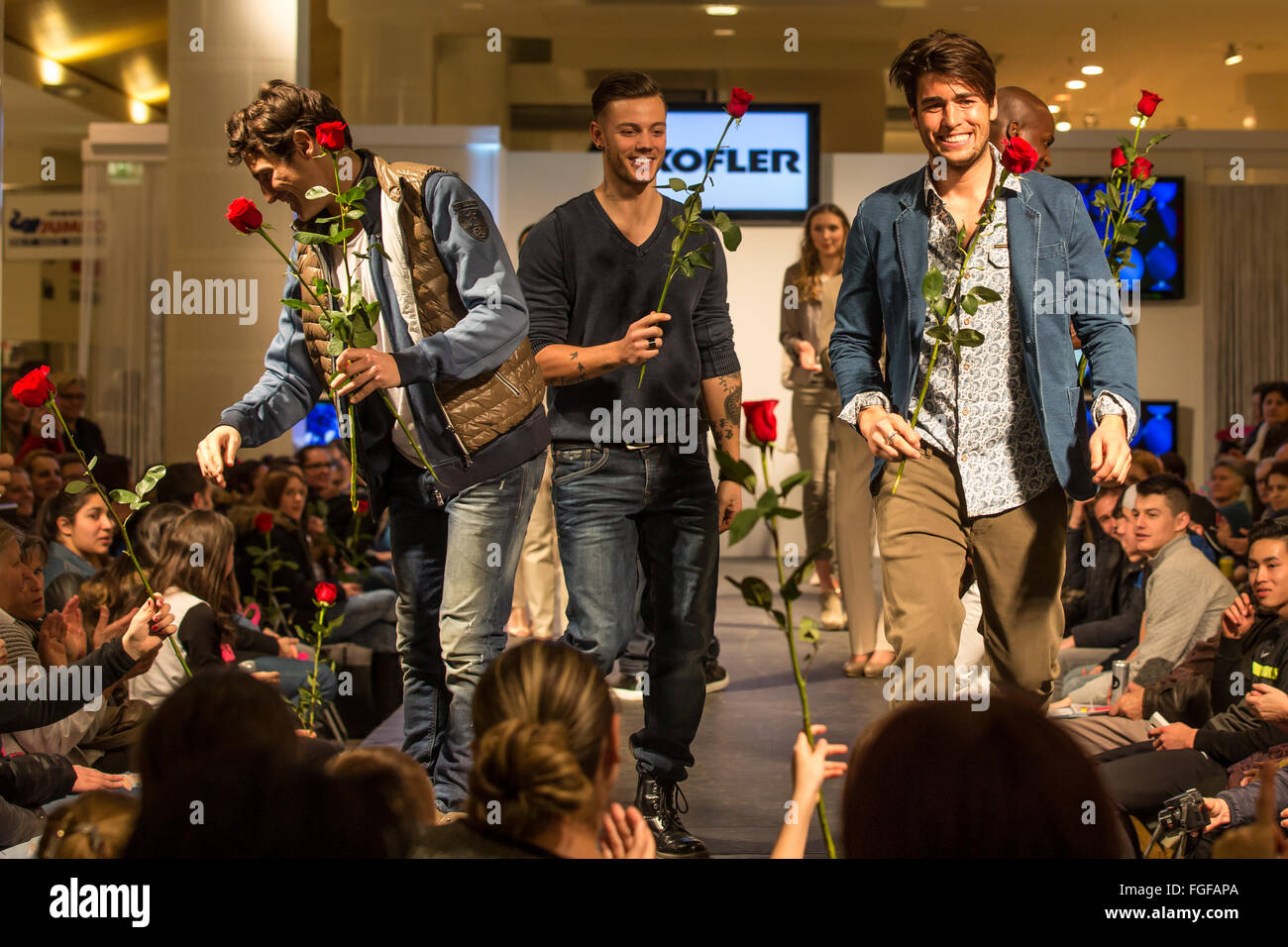 Fashion Show - Frühling - Sommer 2015 Stockfoto