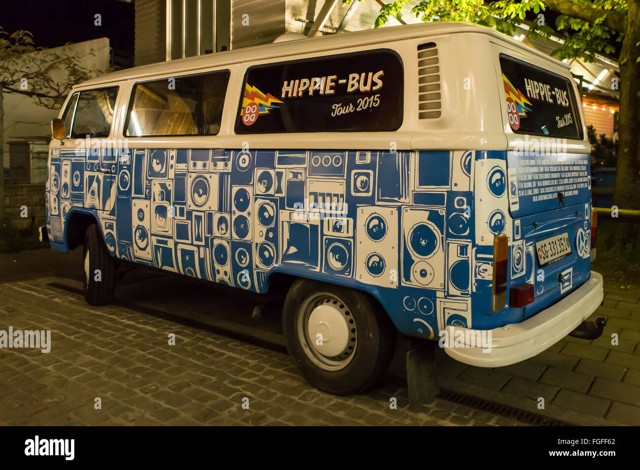 Dodo-Hippie-Bus Stockfoto