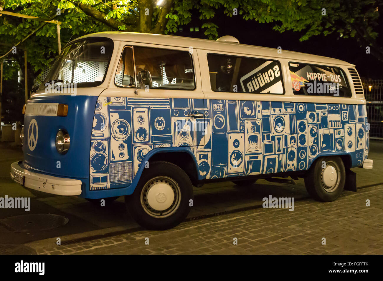 Dodo-Hippie-Bus Stockfoto