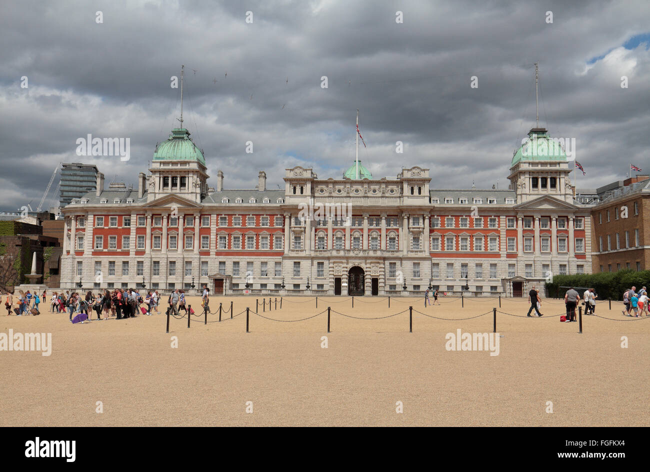 Old Admiralty Gebäude auf Pferd schützt Parade, London, UK. Stockfoto