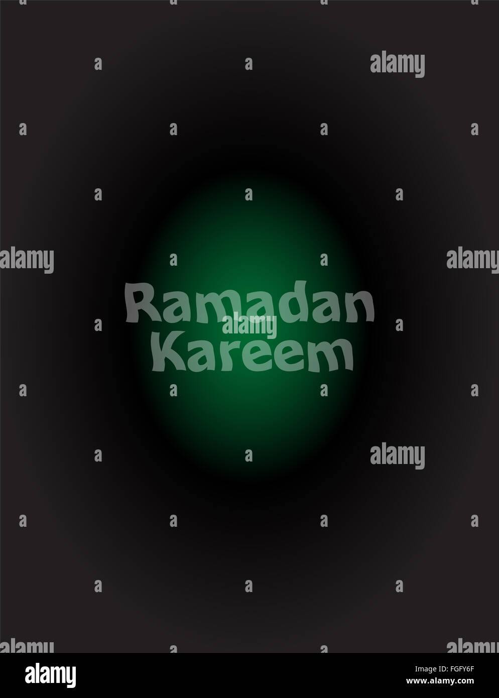 Kalligraphie des arabischen Textes des Ramadan Kareem für die Feier der muslimischen Gemeinschaft Festival. Stockfoto