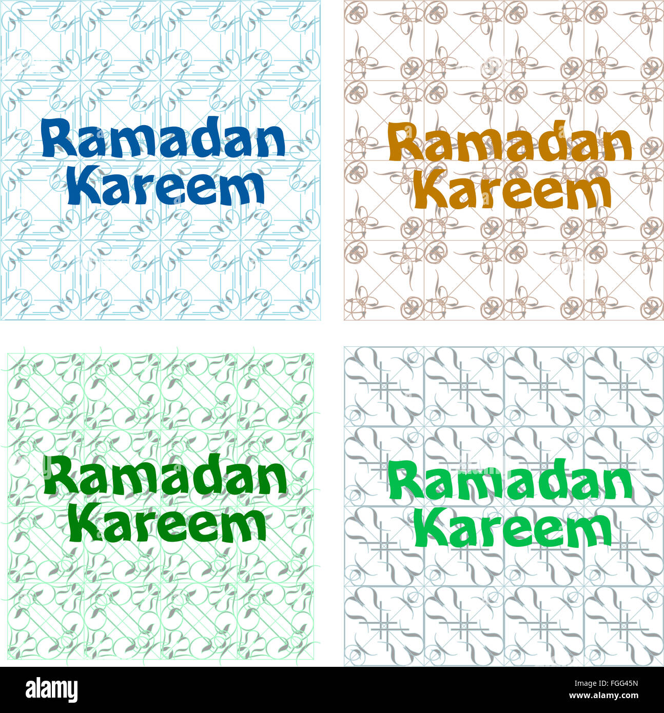 Der Sultan von elf Monaten Ramadan Grußkarte. Des muslimischen Fastenmonats Stockfoto