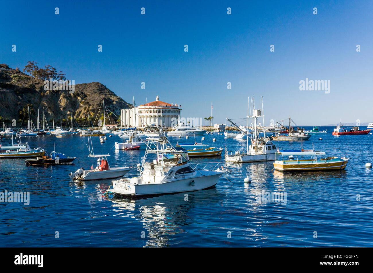 Avalon, Catalina Island, Kalifornien Stockfoto