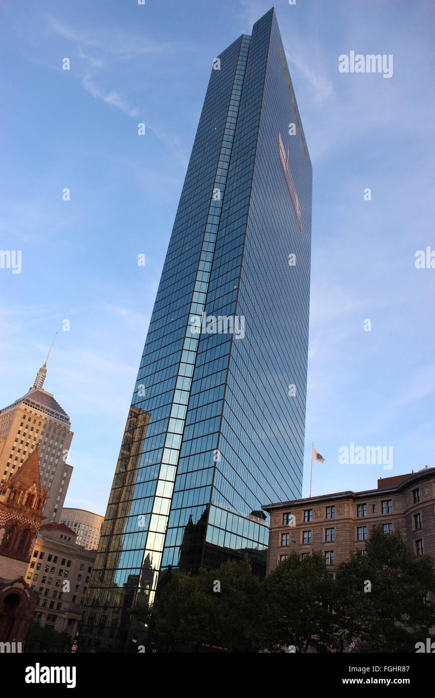 John Hancock Tower, Boston MA Stockfoto