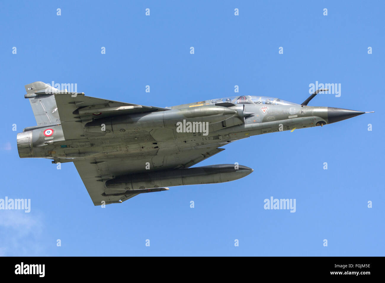 Dassault Mirage 2000N Streik Luftfahrzeuge durch die französische Luftwaffe (Armee de l ' Air) Stockfoto