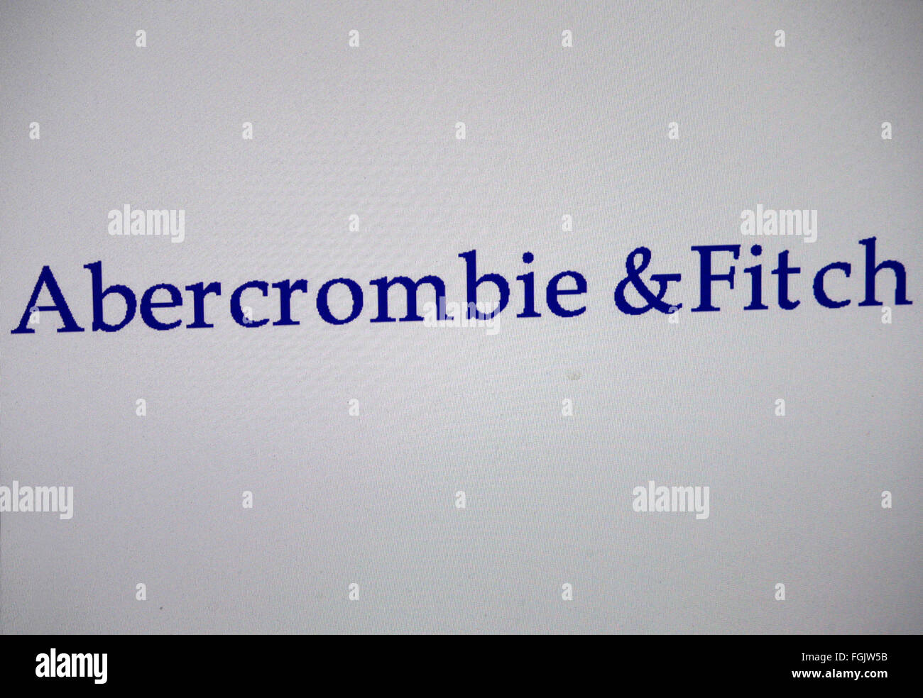 Markenname Abercrombie Fitch Berlin Stockfotografie Alamy