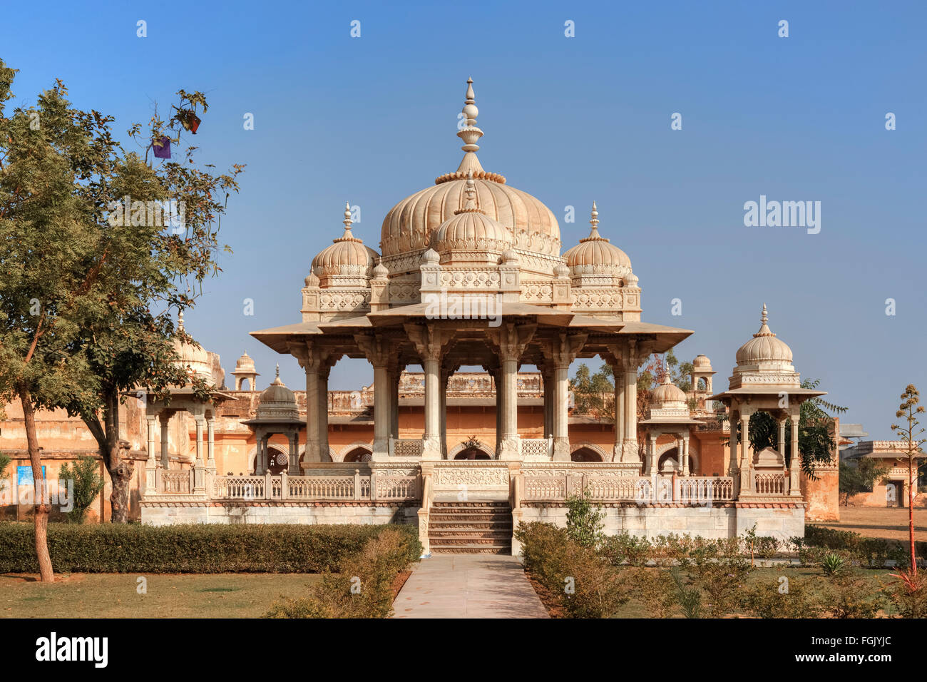 Gatore, Jaipur; Rajasthan; Indien Stockfoto