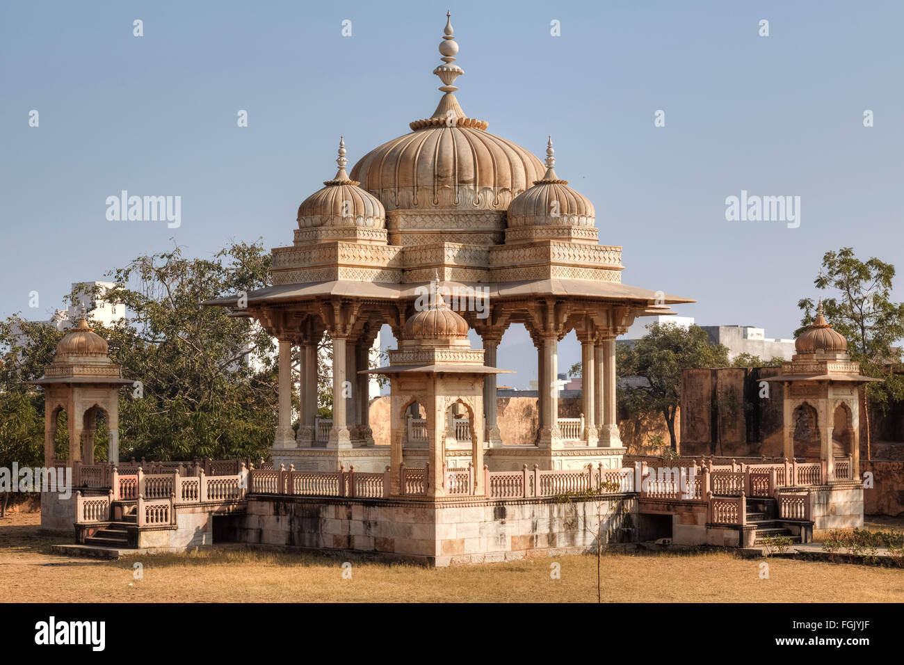 Gatore, Jaipur; Rajasthan; Indien Stockfoto