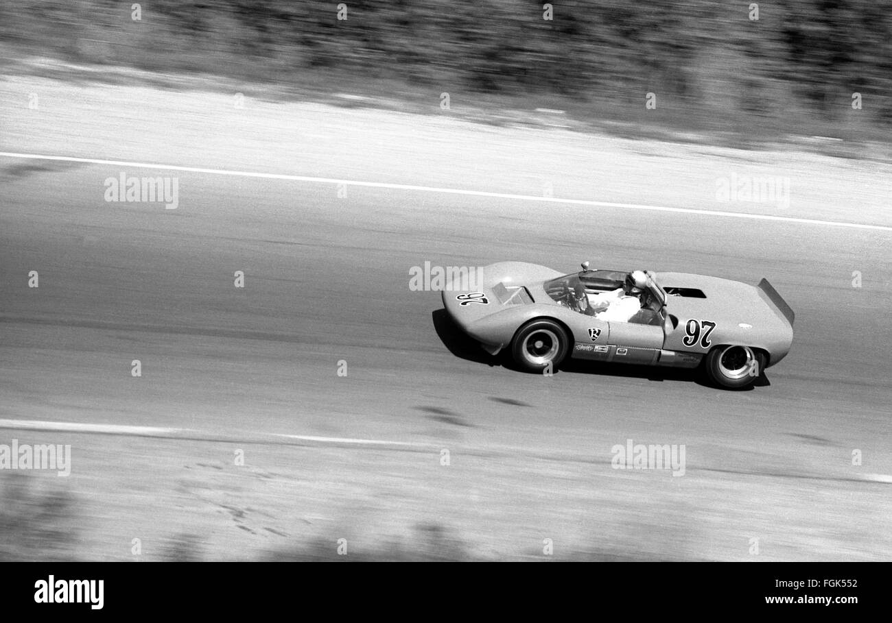 Beginn des Motorsports und formale und Grand Prix Rennen in Kanada in Mosport Rennstrecke in der Nähe von Bownmanville, Ontario, 1960 Stockfoto