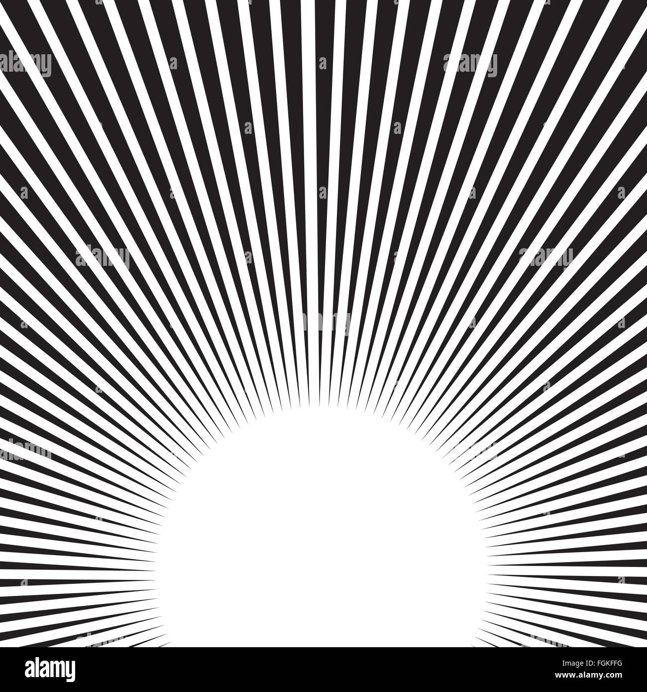 Comic Book Geschwindigkeit horizontale Linien Formularsatz Stock Vektor