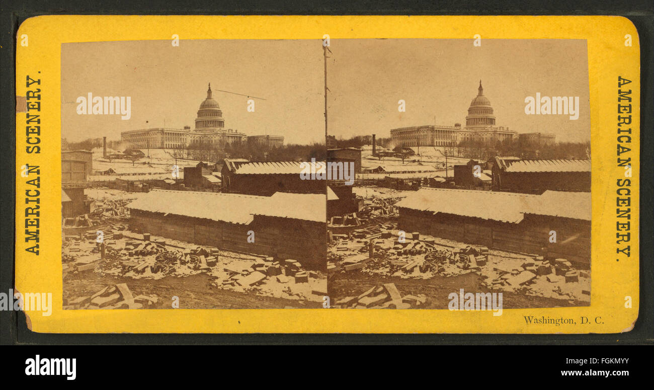 Washington, D.C., von E. & h.t. Anthony (Firm) Stockfoto