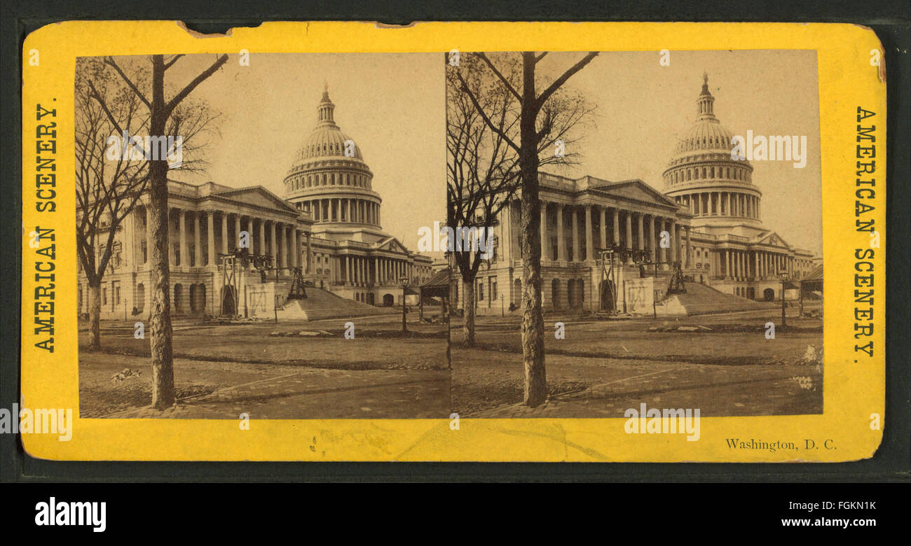Washington, D.C., von E. & h.t. Anthony (Firm) 2 Stockfoto