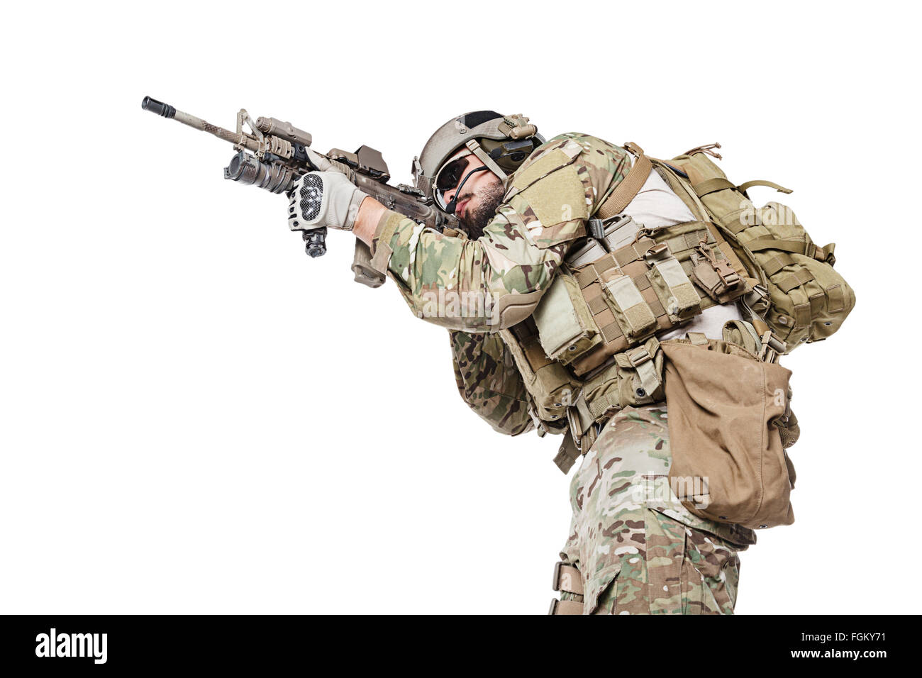 US Army Green Beret Stockfoto