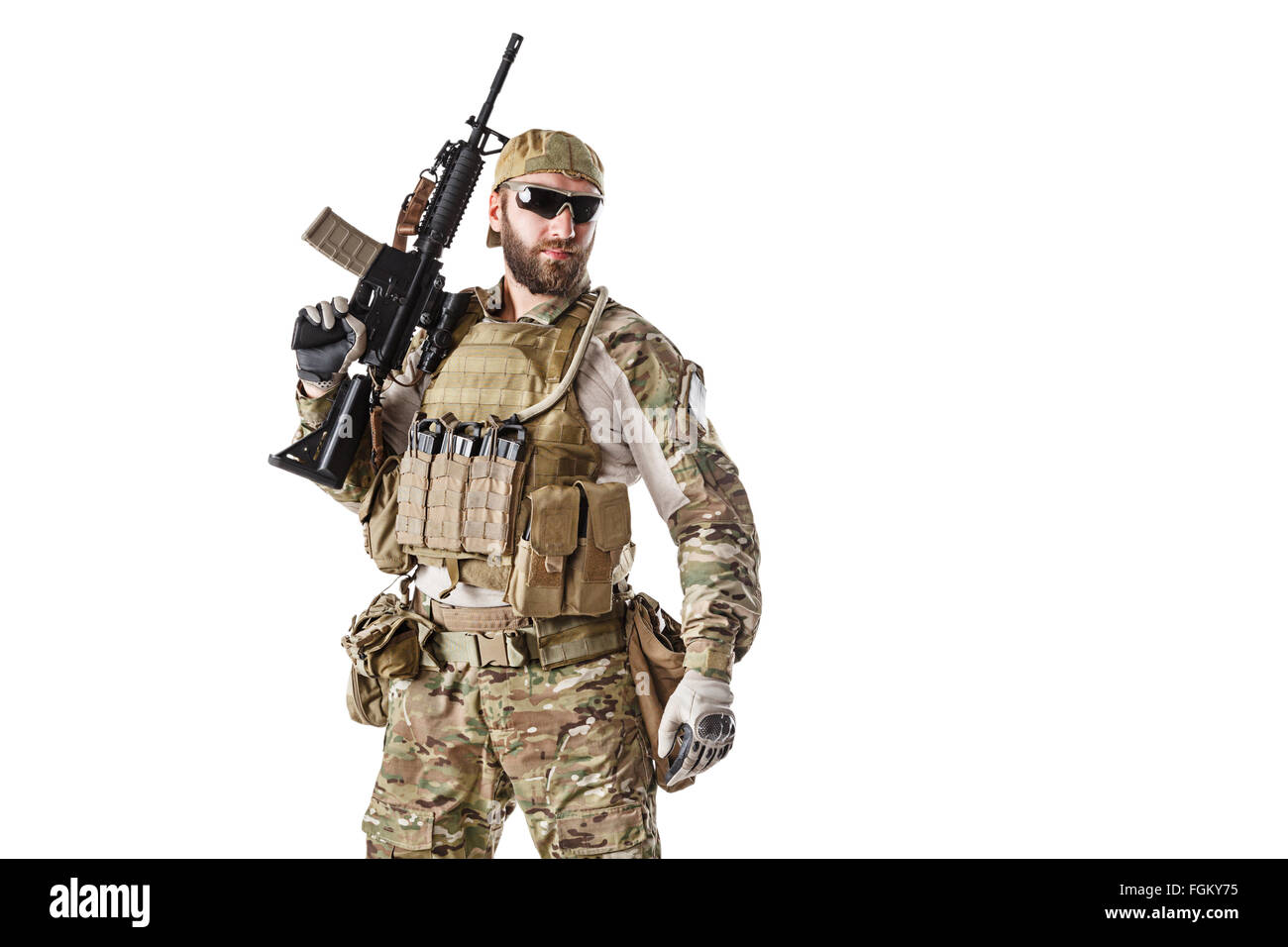 US Army Green Beret Stockfoto