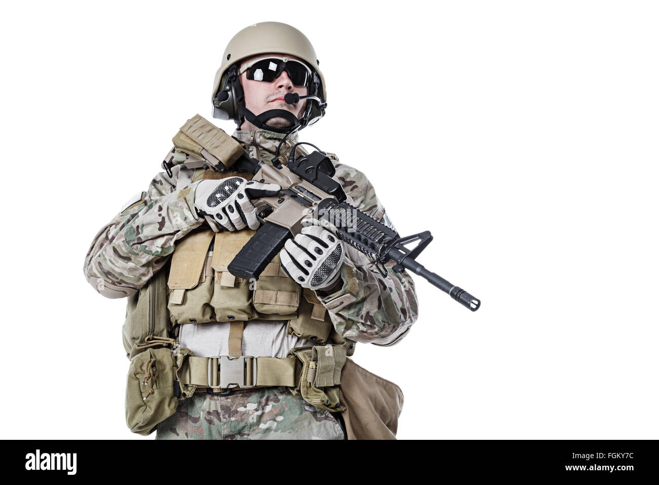 US Army Green Beret Stockfoto