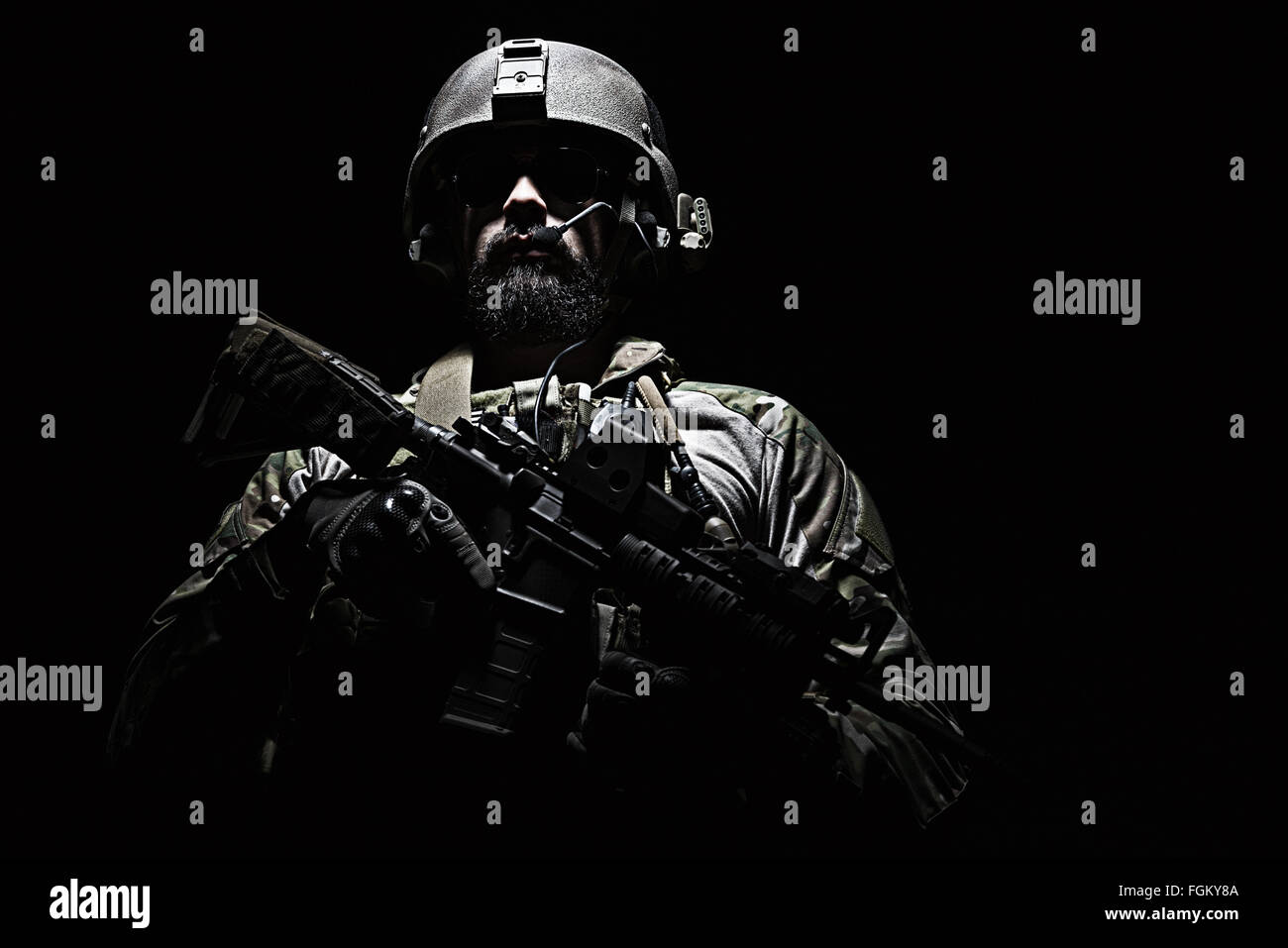 US Army Green Beret Stockfoto