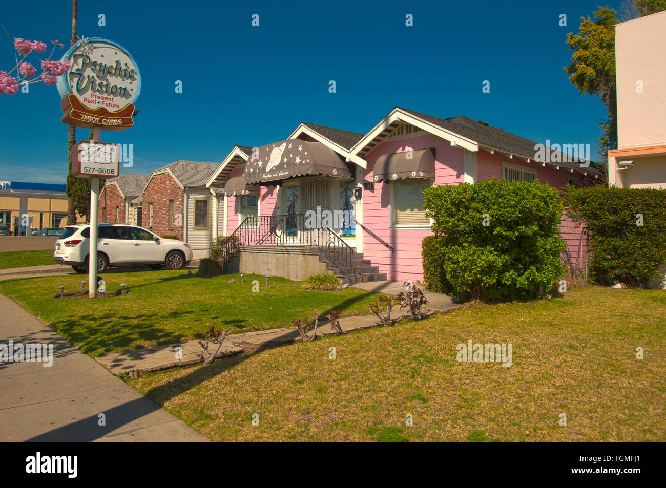 Eine psychische Haus E Colorado Blvd. in Pasadena CA Stockfoto
