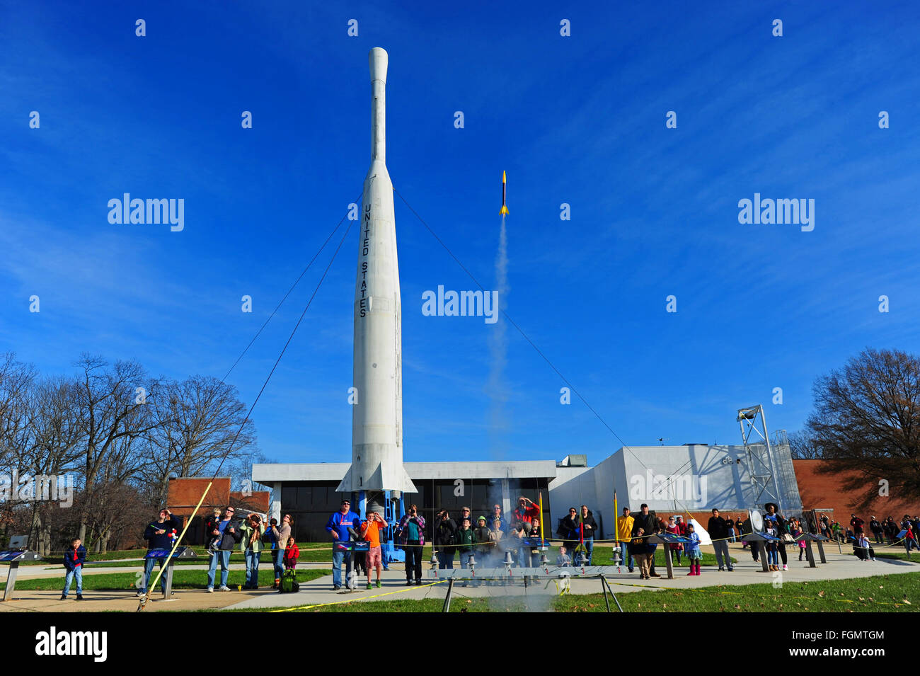 USAModel Rocketry Club trifft bei der NASA Goddard Space Flight Center