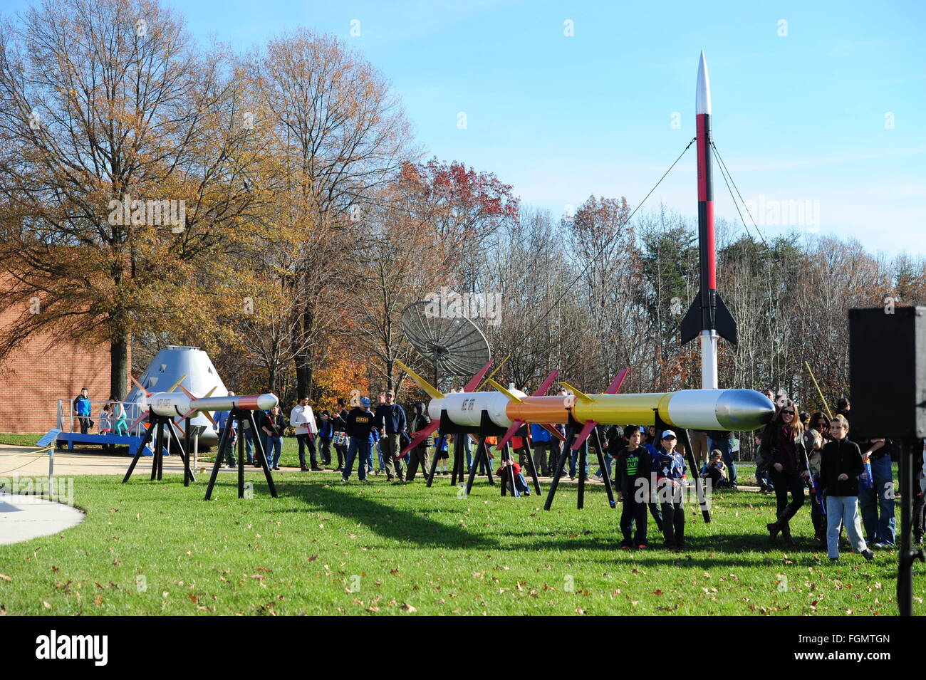 USAModel Rocketry Club trifft bei der NASA Goddard Space Flight Center