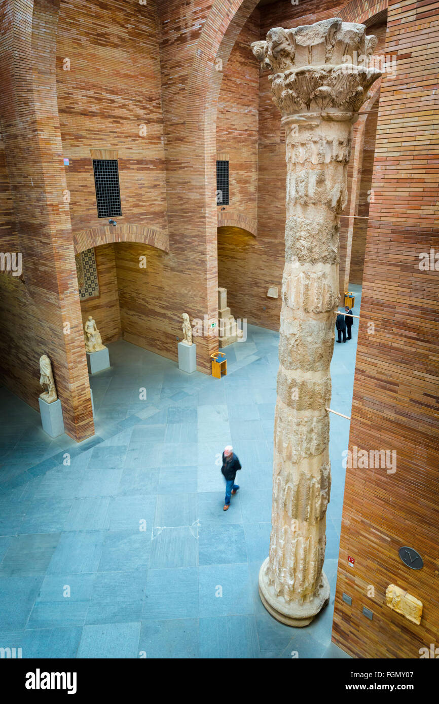 Merida, Provinz Badajoz, Extremadura, Spanien. Museo Nacional de Arte Romano. National Museum of Roman Art. Stockfoto