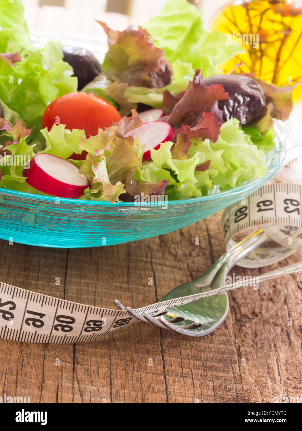 Salat von frischen Ernährung Stockfoto