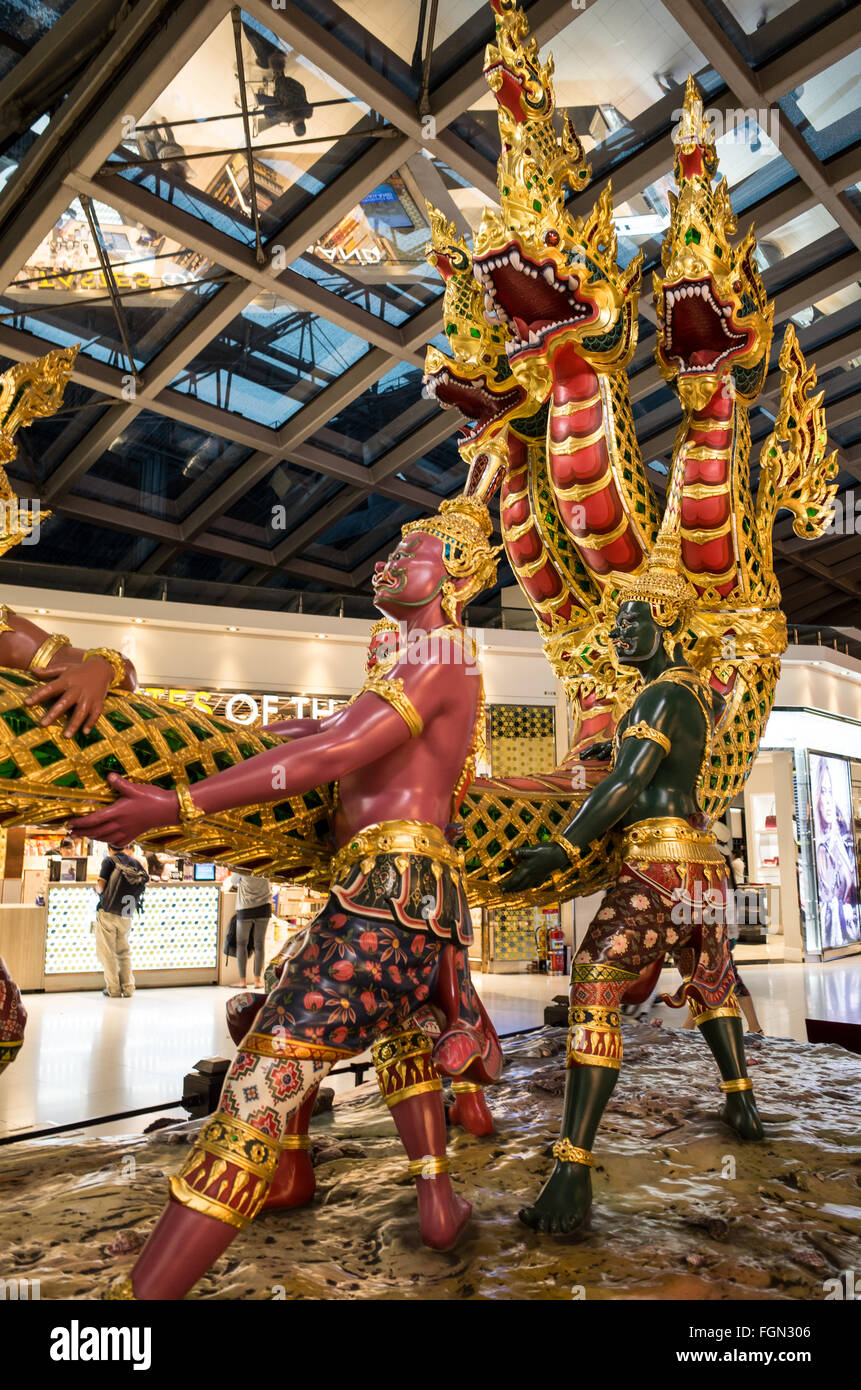 Bangkok Park Nahe Flughafen Suvarnabami www.alamy.de