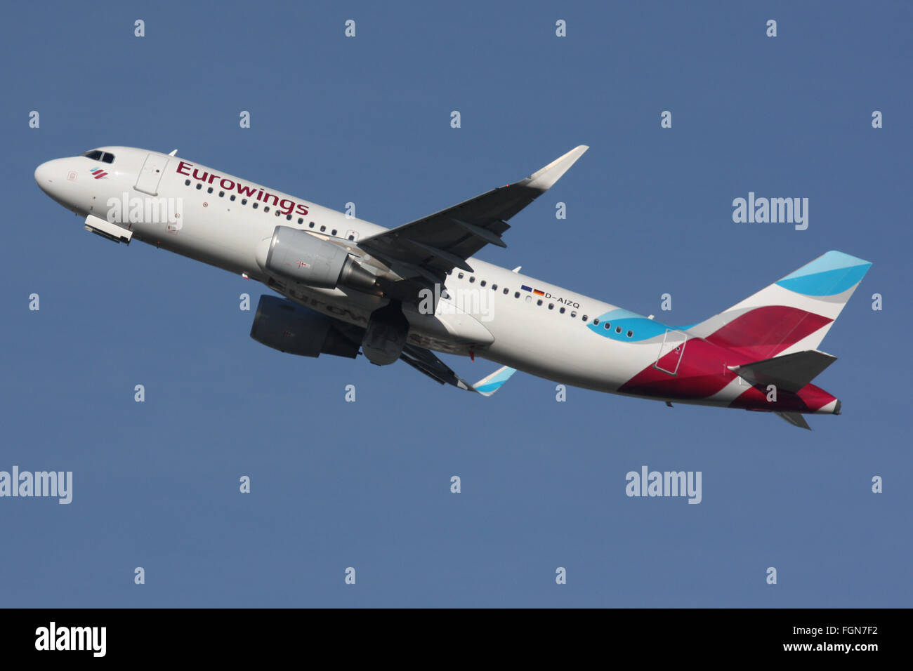 EUROWINGS A320 Stockfoto