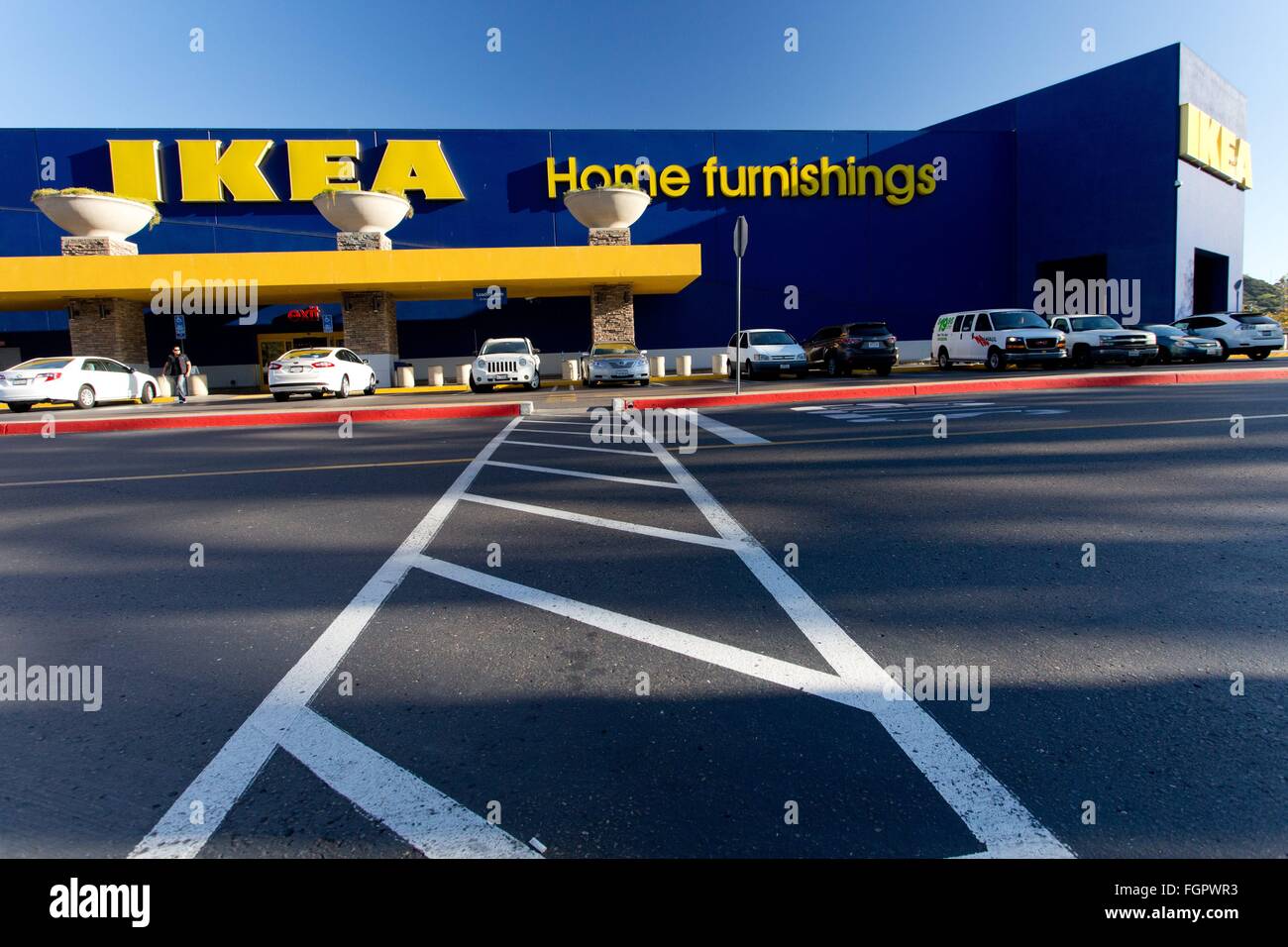 IKEA in San Diego Mission Valley, im Februar 2016. Stockfoto
