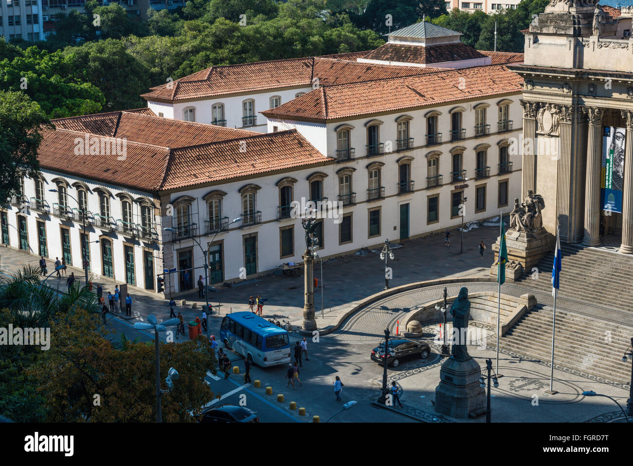 Imperial Palace, Rio de Janeiro, Brasilien Stockfoto