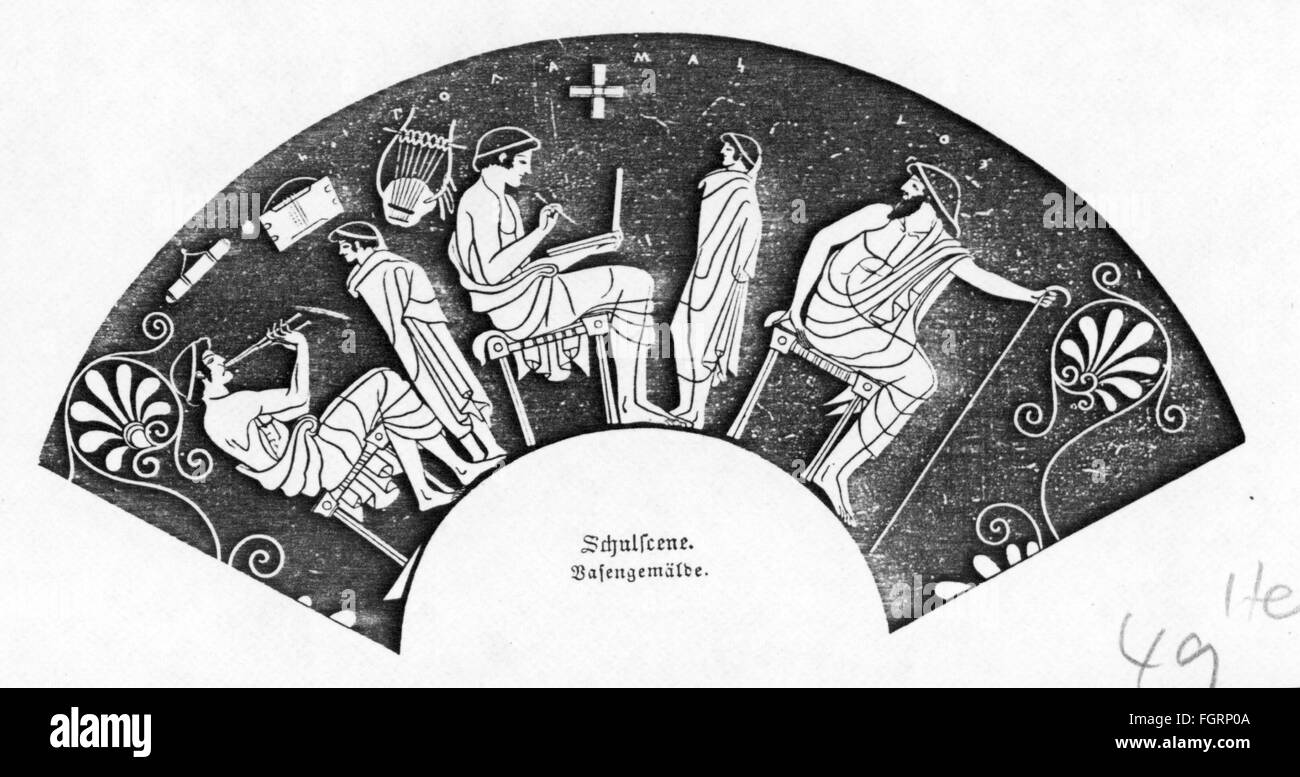 Pädagogik,Schule / Unterricht / Disziplin,Altgriechische Lehrer mit Schuljungen,Holzstich,19. Jahrhundert,Grafik,Grafik,antike Welt,alte Zeiten,Griechenland,volle Länge,sitzen,sitzen,stehen,Schreiben,Tablet,Tabletten,lehren,lehren,lehren,lehren,lernen,lernen,konservieren Lehrer,Pädagoge,Pädagogen,Pädagogen,Pädagogen,Pädagogen,Pädagoge,Pädagogen,Pädagoge,Lehrer,Lehrer,Lehrer,Lehrer,Lehrer,Lehrer,Lehrer,Lehrer,Lehrer,Lehrer,Lehrer,Lehrer,Lehrer,Lehrer,pl-Musik,pl Stockfoto