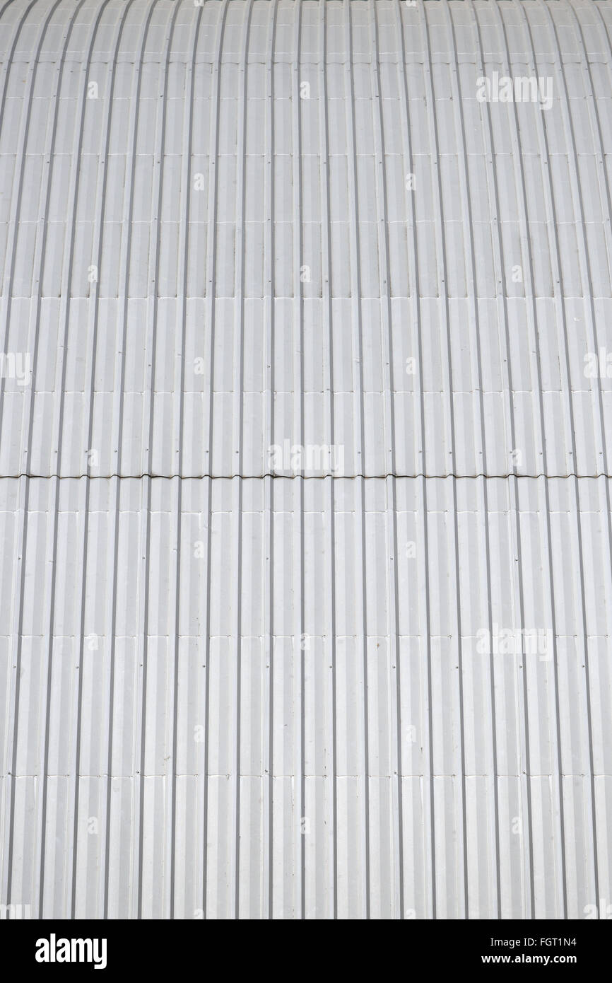 Blech Dach Muster und Textur Stockfoto