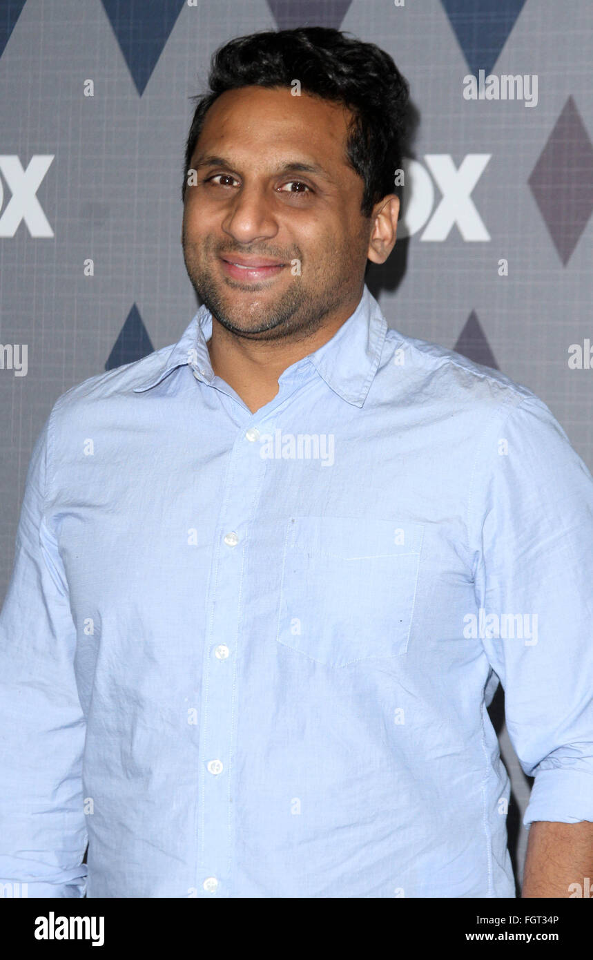 FOX Winter TCA 2016 All-Star-Party anlässlich der Langham Huntington Hotel - Anreise mit: Ravi Patel wo: Los Angeles, California, Vereinigte Staaten von Amerika bei: 15. Januar 2016 Stockfoto