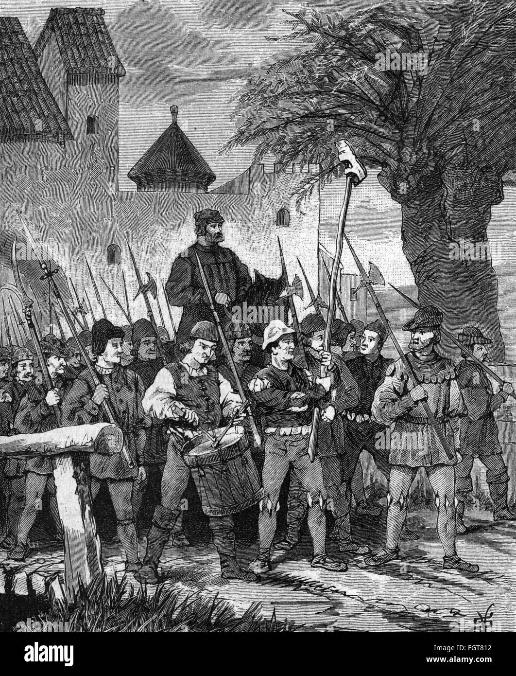 malvorlagen deutscher bauernkrieg Coloring and Malvorlagan