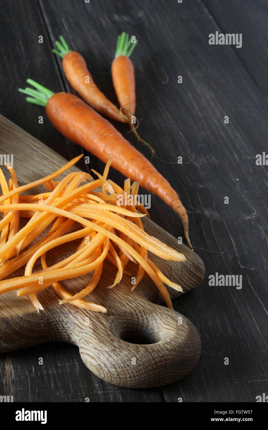 frische Karotten Stockfoto