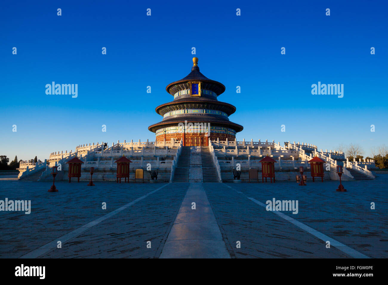 Beijing Tiantan Park Stockfoto