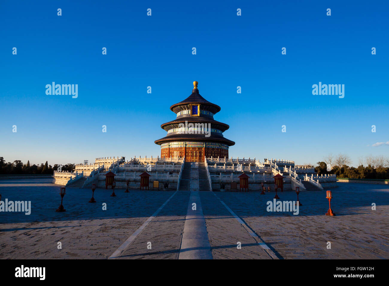 Beijing Tiantan Park Stockfoto