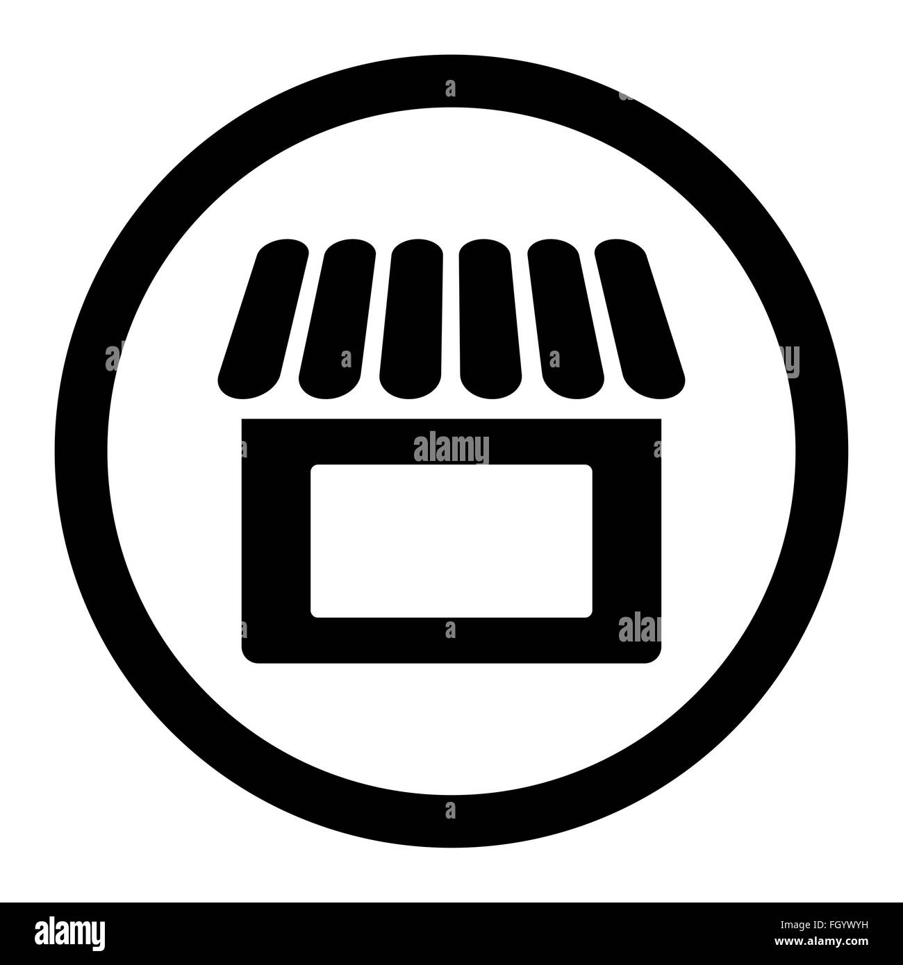 Shop-Symbol Stockfoto