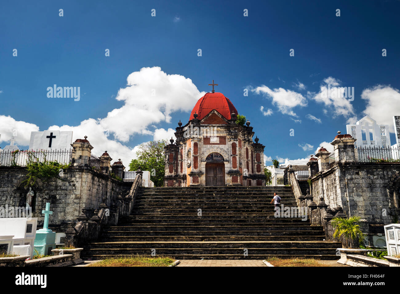 Iloilo, Philippinen - 16. Februar 2016.  San Joaquin Friedhof in Iloilo Philippinen. Stockfoto