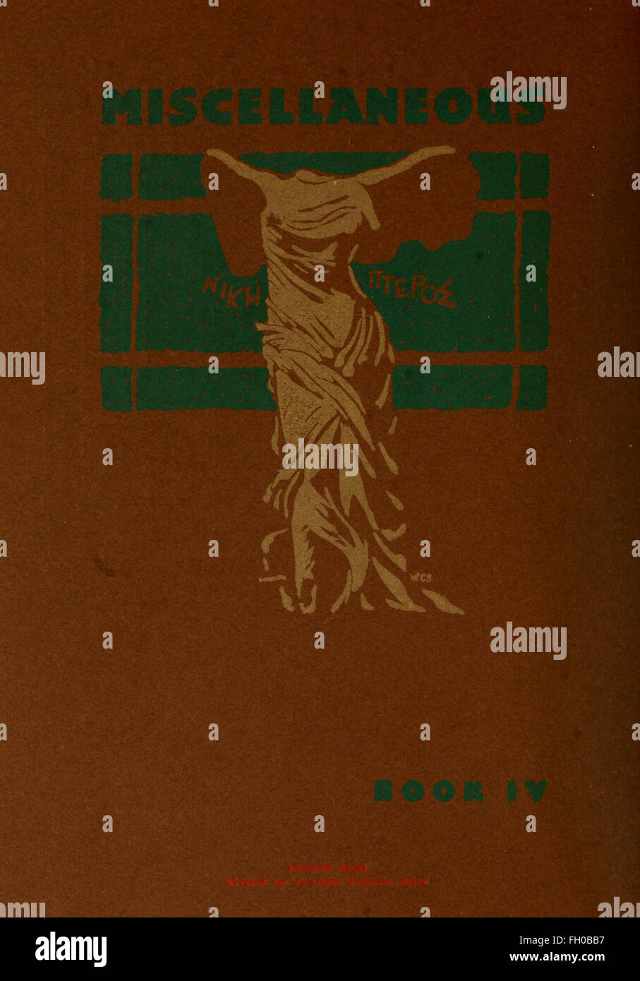 „Stock Designs of Book Division Inserts“ von 1922 bietet vordefinierte Vorlagen für die Organisation von Inhalten in Büchern, wobei der Schwerpunkt auf der ästhetischen Anordnung von Text und Bildern in Publikationen liegt. Stockfoto