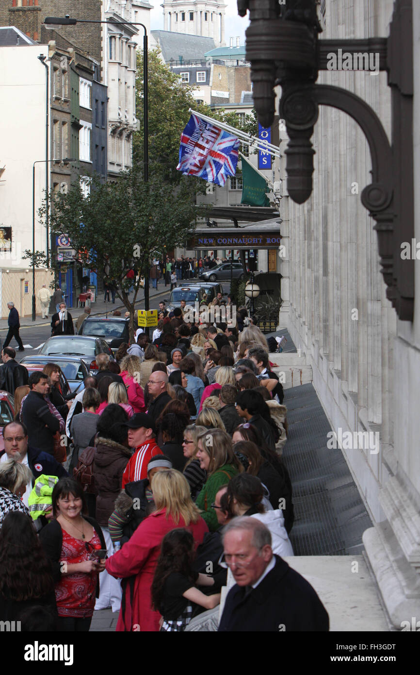 Britain es Got Talent auditions große Queen St London (Kredit Bild © Jack Ludlam) Stockfoto