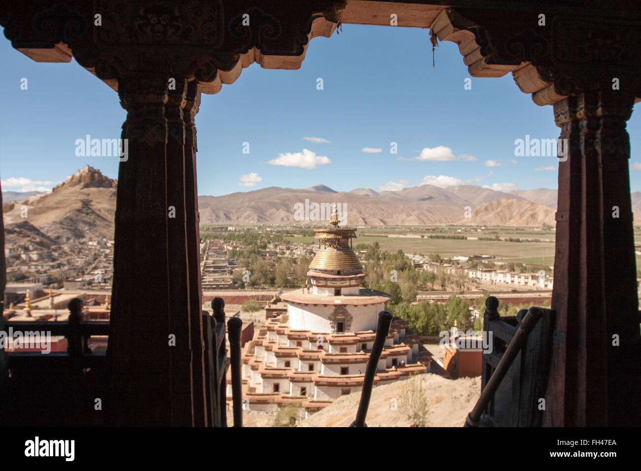 Pelkor Chode Kloster in Gyantse Stockfoto