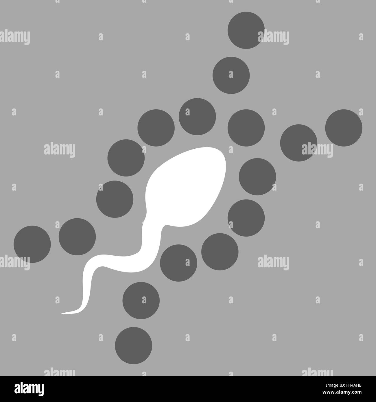 DNA-Replikation-Symbol Stockfoto