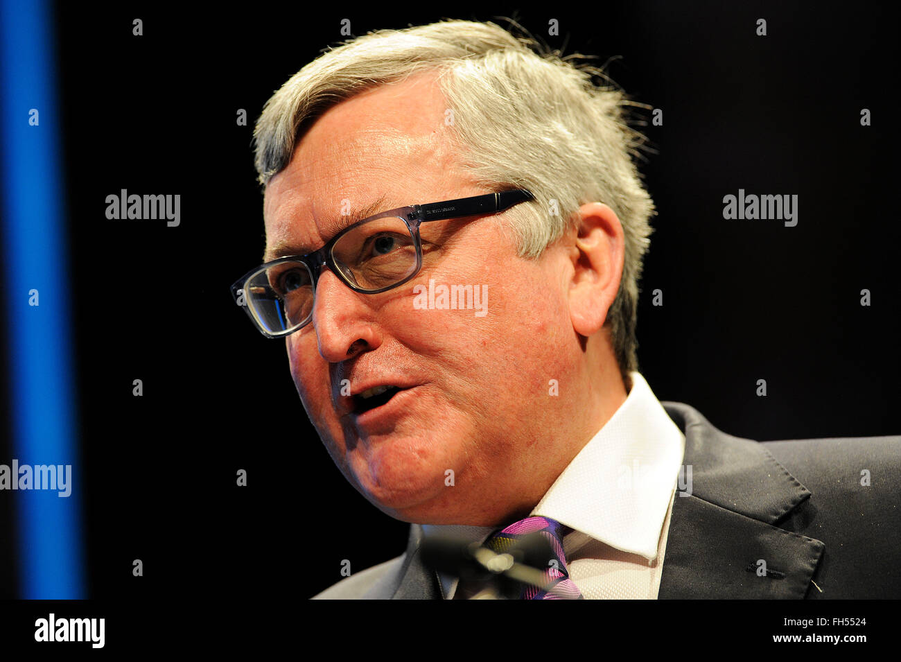 Fergus Ewing ist eine Schottische Politiker, wie Minister der schottischen Regierung für Unternehmen, Energie dienen. Stockfoto