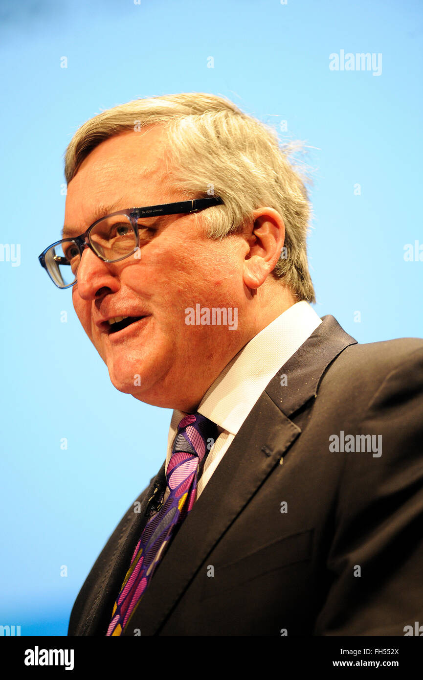 Fergus Ewing ist eine Schottische Politiker, wie Minister der schottischen Regierung für Unternehmen, Energie dienen. Stockfoto