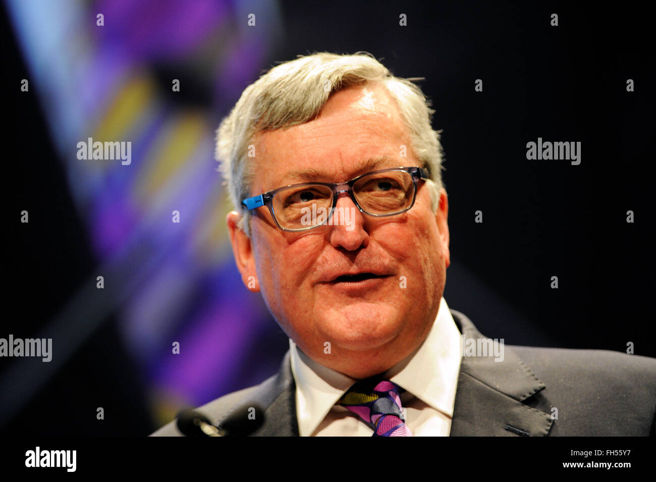 Fergus Ewing ist eine Schottische Politiker, wie Minister der schottischen Regierung für Unternehmen, Energie dienen. Stockfoto