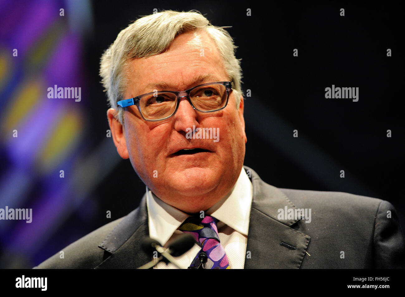 Fergus Ewing ist eine Schottische Politiker, wie Minister der schottischen Regierung für Unternehmen, Energie dienen. Stockfoto